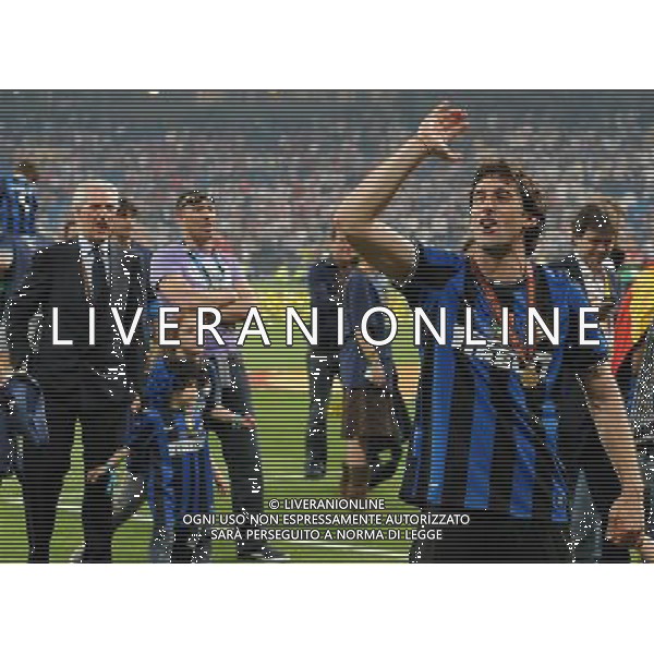 Champions League 2009/2010 Finale Madrid (Santiago Bernabeu) - 22.05.2010 FC Bayern Monaco- FC Inter Nella Foto:MILITO DIEGO /Ph.Vitez-Ag. Aldo Liverani