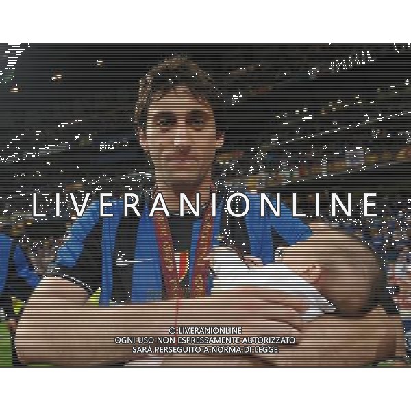 Champions League 2009/2010 Finale Madrid (Santiago Bernabeu) - 22.05.2010 FC Bayern Monaco- FC Inter Nella Foto:MILITO DIEGO /Ph.Vitez-Ag. Aldo Liverani