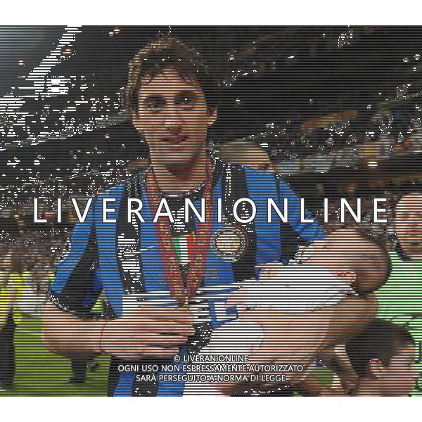 Champions League 2009/2010 Finale Madrid (Santiago Bernabeu) - 22.05.2010 FC Bayern Monaco- FC Inter Nella Foto:MILITO DIEGO /Ph.Vitez-Ag. Aldo Liverani