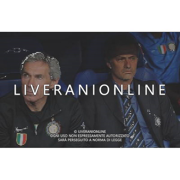 Champions League 2009/2010 Finale Madrid (Santiago Bernabeu) - 22.05.2010 FC Bayern Monaco- FC Inter Nella Foto:MOURINHO JOSE\'-BARESI GIUSEPPE /Ph.Vitez-Ag. Aldo Liverani