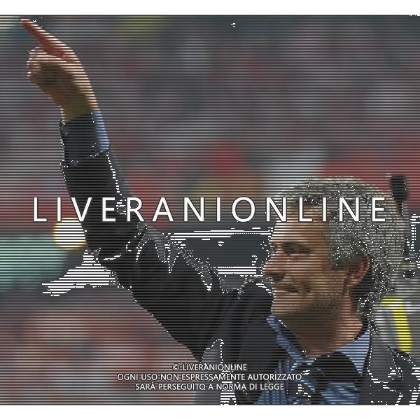 Champions League 2009/2010 Finale Madrid (Santiago Bernabeu) - 22.05.2010 FC Bayern Monaco- FC Inter Nella Foto:MOURINHO JOSE\' /Ph.Vitez-Ag. Aldo Liverani