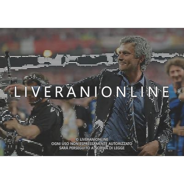 Champions League 2009/2010 Finale Madrid (Santiago Bernabeu) - 22.05.2010 FC Bayern Monaco- FC Inter Nella Foto:MOURINHO JOSE\' /Ph.Vitez-Ag. Aldo Liverani