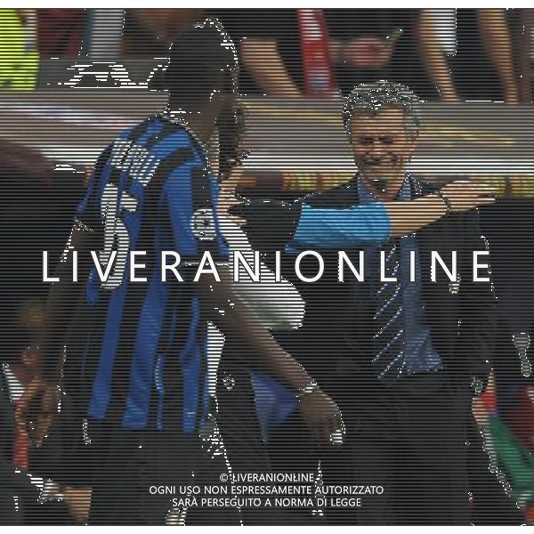 Champions League 2009/2010 Finale Madrid (Santiago Bernabeu) - 22.05.2010 FC Bayern Monaco- FC Inter Nella Foto:MOURINHO JOSE\' /Ph.Vitez-Ag. Aldo Liverani