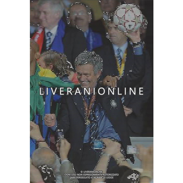 Champions League 2009/2010 Finale Madrid (Santiago Bernabeu) - 22.05.2010 FC Bayern Monaco- FC Inter Nella Foto:MOURINHO JOSE\' /Ph.Vitez-Ag. Aldo Liverani