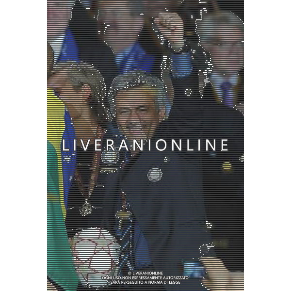 Champions League 2009/2010 Finale Madrid (Santiago Bernabeu) - 22.05.2010 FC Bayern Monaco- FC Inter Nella Foto:MOURINHO JOSE\' /Ph.Vitez-Ag. Aldo Liverani