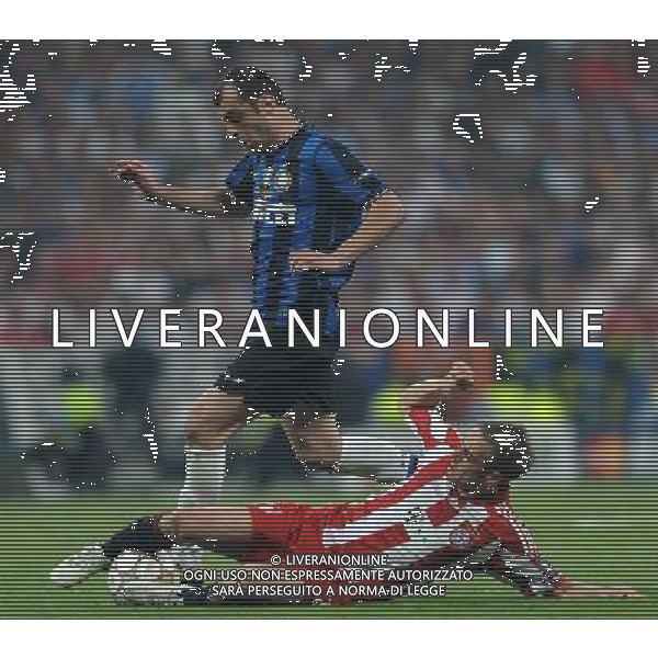 Champions League 2009/2010 Finale Madrid (Santiago Bernabeu) - 22.05.2010 FC Bayern Monaco- FC Inter Nella Foto:PANDEV GORAN-LAHM PHILIPP /Ph.Vitez-Ag. Aldo Liverani