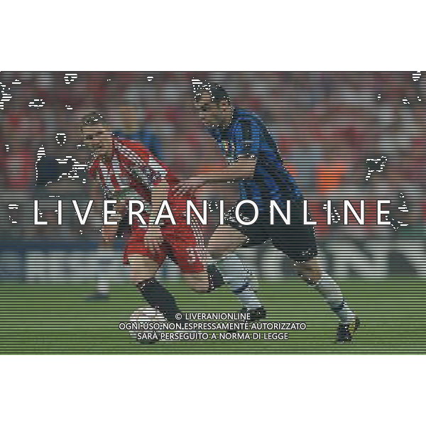 Champions League 2009/2010 Finale Madrid (Santiago Bernabeu) - 22.05.2010 FC Bayern Monaco- FC Inter Nella Foto:PANDEV GORAN /Ph.Vitez-Ag. Aldo Liverani