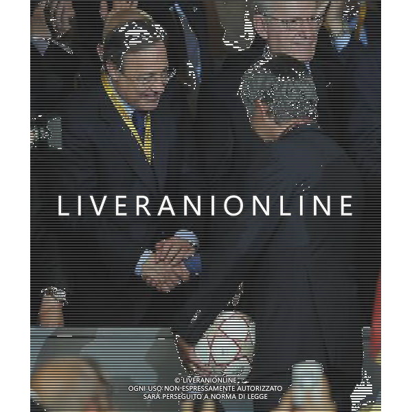 Champions League 2009/2010 Finale Madrid (Santiago Bernabeu) - 22.05.2010 FC Bayern Monaco- FC Inter Nella Foto:PEREZ MOURINHO JOSE\' /Ph.Vitez-Ag. Aldo Liverani