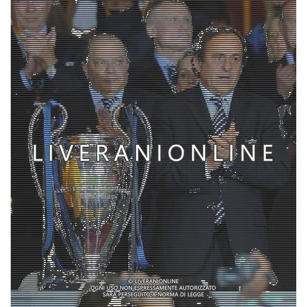 Champions League 2009/2010 Finale Madrid (Santiago Bernabeu) - 22.05.2010 FC Bayern Monaco- FC Inter Nella Foto:PLATINI MICHEL /Ph.Vitez-Ag. Aldo Liverani