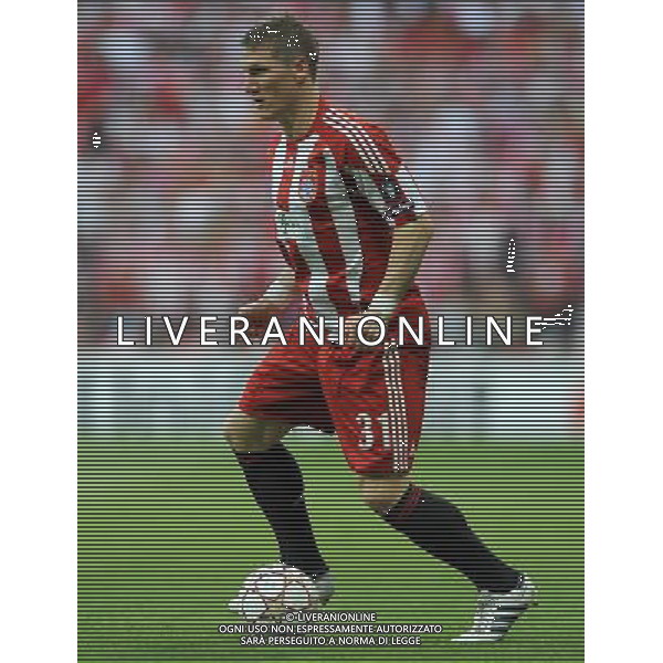 Champions League 2009/2010 Finale Madrid (Santiago Bernabeu) - 22.05.2010 FC Bayern Monaco- FC Inter Nella Foto:SCHWENSTEIGER BASTIAN /Ph.Vitez-Ag. Aldo Liverani