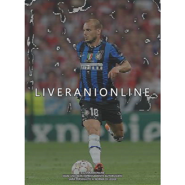 Champions League 2009/2010 Finale Madrid (Santiago Bernabeu) - 22.05.2010 FC Bayern Monaco- FC Inter Nella Foto:SNEIJDER WESLEY /Ph.Vitez-Ag. Aldo Liverani