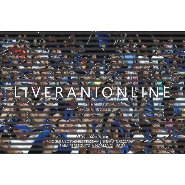 Champions League 2009/2010 Finale Madrid (Santiago Bernabeu) - 22.05.2010 FC Bayern Monaco- FC Inter Nella Foto:TIFOSI INTER /Ph.Vitez-Ag. Aldo Liverani