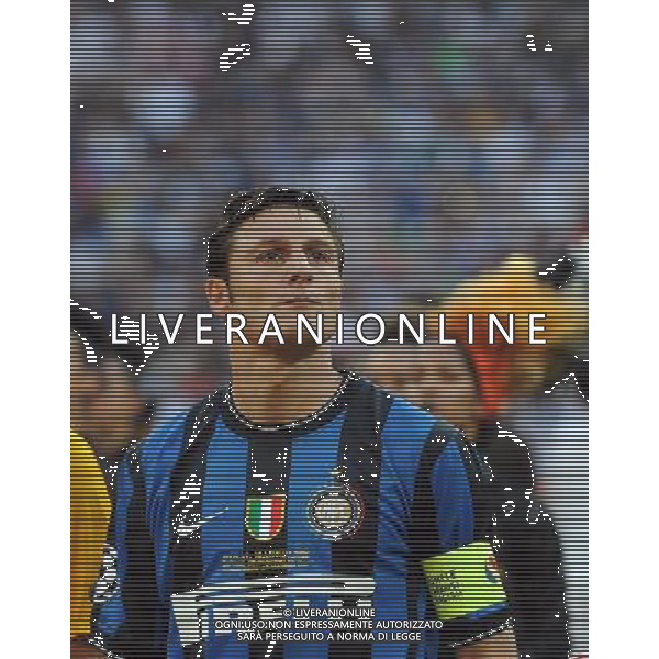 Champions League 2009/2010 Finale Madrid (Santiago Bernabeu) - 22.05.2010 FC Bayern Monaco- FC Inter Nella Foto:ZANETTI JAVIER /Ph.Vitez-Ag. Aldo Liverani