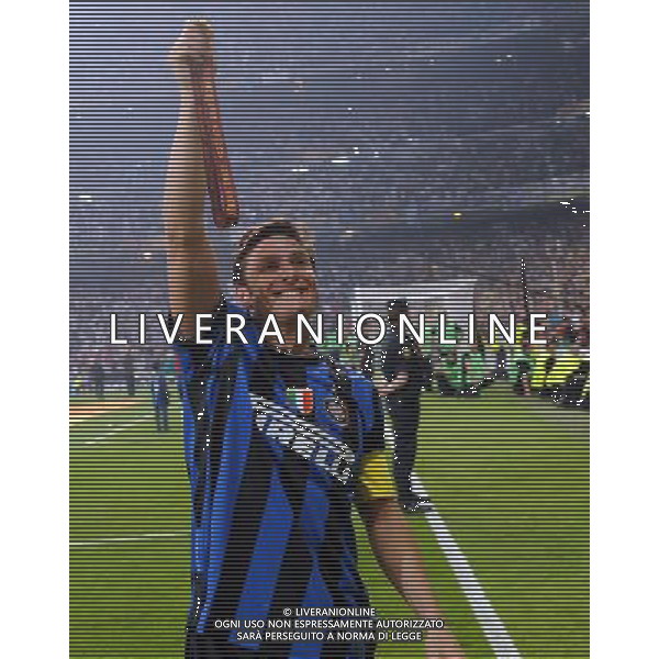 Champions League 2009/2010 Finale Madrid (Santiago Bernabeu) - 22.05.2010 FC Bayern Monaco- FC Inter Nella Foto:ZANETTI JAVIER /Ph.Vitez-Ag. Aldo Liverani