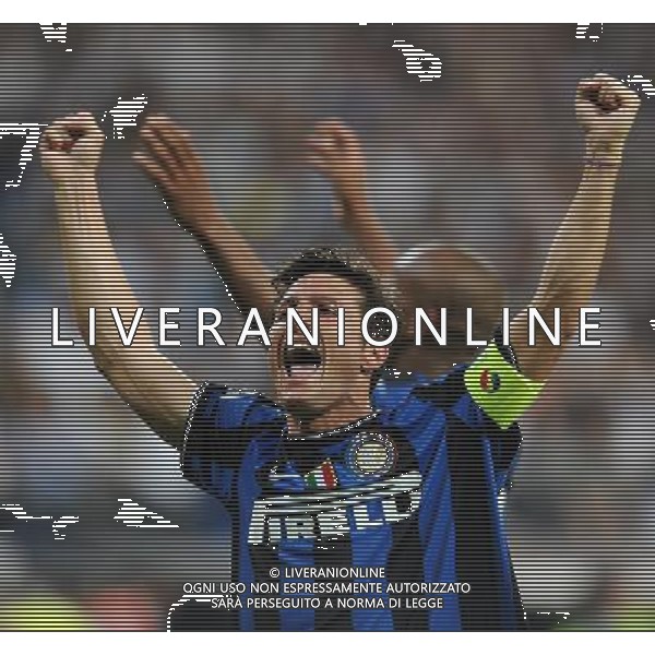 Champions League 2009/2010 Finale Madrid (Santiago Bernabeu) - 22.05.2010 FC Bayern Monaco- FC Inter Nella Foto:ZANETTI JAVIER /Ph.Vitez-Ag. Aldo Liverani