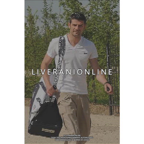 23-05-2010 Venaria Reale (To) Sport-Calcio Nazionale Italiana alla Reggia di Venaria Reale Nella foto: vincenzo Iaquinta ©Manuela Viganti/ALDO LIVERANI