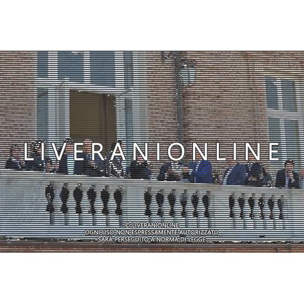 23-05-2010 Venaria Reale (To) Sport-Calcio Nazionale Italiana alla Reggia di Venaria Reale Nella foto: Marcello Lippi e Fabrizio Del Noce direttore della Reggia di Venaria ©Manuela Viganti/ALDO LIVERANI