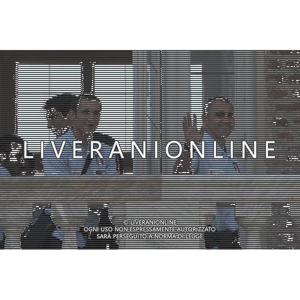 23-05-2010 Venaria Reale (To) Sport-Calcio Nazionale Italiana alla Reggia di Venaria Reale Nella foto: Pazzini Buffon Chiellini e Cannavaro ©Manuela Viganti/ALDO LIVERANI