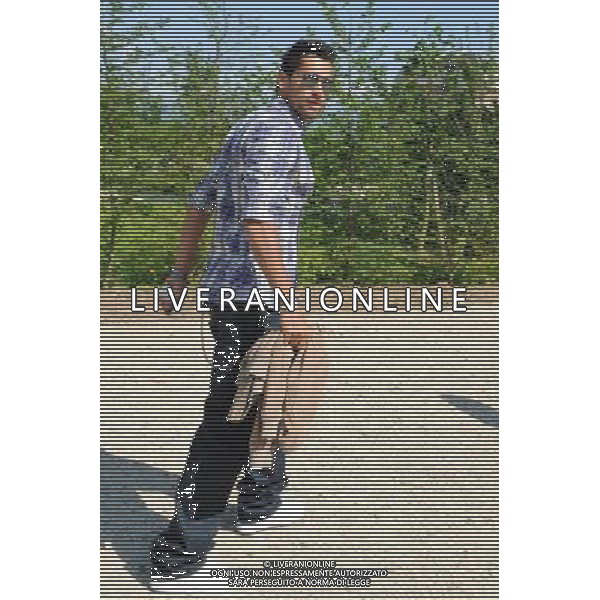 23-05-2010 Venaria Reale (To) Sport-Calcio Nazionale Italiana alla Reggia di Venaria Reale Nella foto: marco Borriello ©Manuela Viganti/ALDO LIVERANI