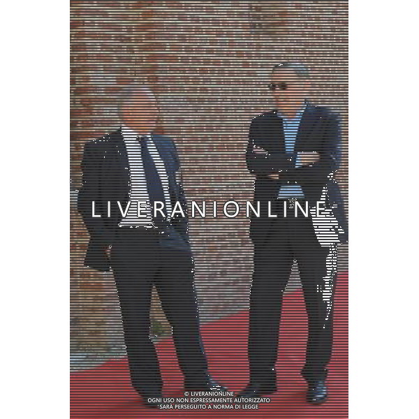 23-05-2010 Venaria Reale (To) Sport-Calcio Nazionale Italiana alla Reggia di Venaria Reale Nella foto: Pezzotti e Gigi Riva ©Manuela Viganti/ALDO LIVERANI