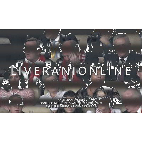 firo CALCIO SPORT Fu§ball Fussball 22.05.2010 Champions League Finale BAYERN MONACO INTER FC Bayern MŸnchen - Inter Mailand, 0:2 Champions League Sieger Inter Mailand nella foto presidente bayern monaco Hoeness ph:firosportfoto/ALDO LIVERANI ITALY ONLY