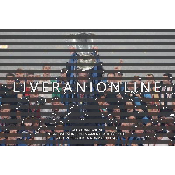 firo CALCIO SPORT Fu§ball Fussball 22.05.2010 Champions League Finale BAYERN MONACO INTER FC Bayern MŸnchen - Inter Mailand, 0:2 Champions League Sieger Inter Mailand nella foto Jose\' Mourinho ph:firosportfoto/ALDO LIVERANI ITALY ONLY