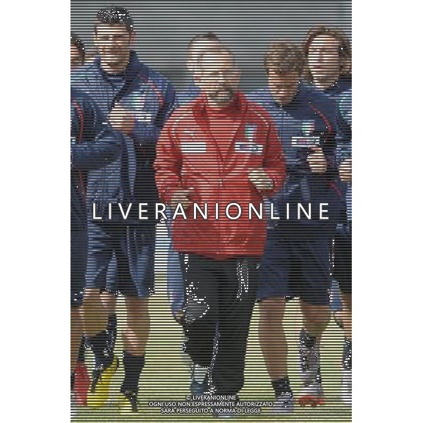 23-05-2010 Sestriere (TO) Allenamento Nazionale Pre Mondiale 2010 Nella foto: Gaudino preparatore atletico della nazionale ©falzone/ALDO LIVERANI