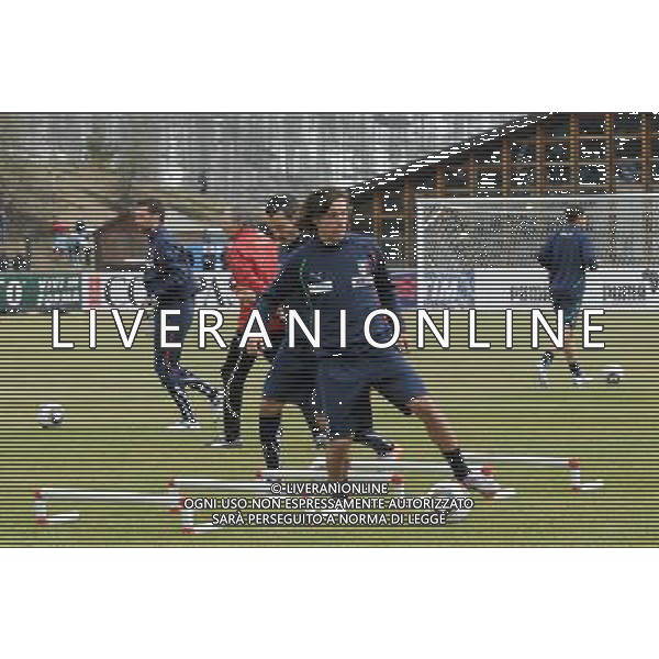 23-05-2010 Sestriere (TO) Allenamento Nazionale Pre Mondiale 2010 Nella foto: Pirlo ©falzone/ALDO LIVERANI
