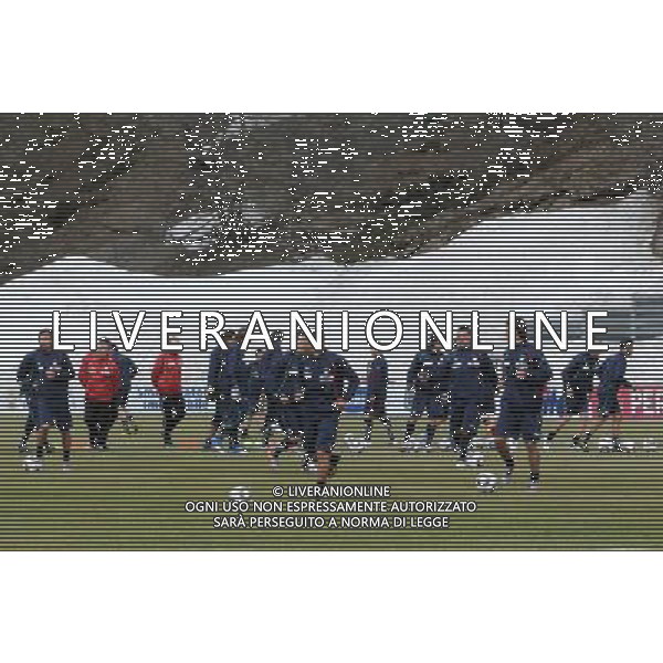 23-05-2010 Sestriere (TO) Allenamento Nazionale Pre Mondiale 2010 Nella foto: Il gruppo in allenamento / nazionale italia ©falzone/ALDO LIVERANI