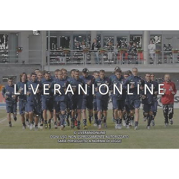 23-05-2010 Sestriere (TO) Allenamento Nazionale Pre Mondiale 2010 Nella foto: Il gruppo in allenamento / nazionale italia ©falzone/ALDO LIVERANI