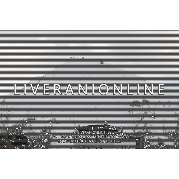 23-05-2010 Sestriere (TO) Allenamento Nazionale Pre Mondiale 2010 Nella foto: Il panorama che si presenta al Sestriere all\'arrivo della nazionale ©falzone/ALDO LIVERANI