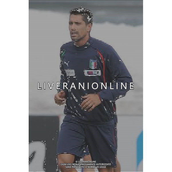 23-05-2010 Sestriere (TO) Allenamento Nazionale Pre Mondiale 2010 Nella foto: marco Borriello ©falzone/ALDO LIVERANI