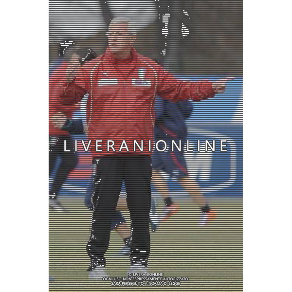 23-05-2010 Sestriere (TO) Allenamento Nazionale Pre Mondiale 2010 Nella foto: marcello Lippi ©falzone/ALDO LIVERANI