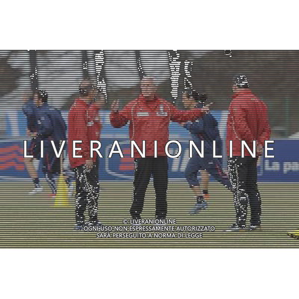 23-05-2010 Sestriere (TO) Allenamento Nazionale Pre Mondiale 2010 Nella foto: marcello Lippi ©falzone/ALDO LIVERANI