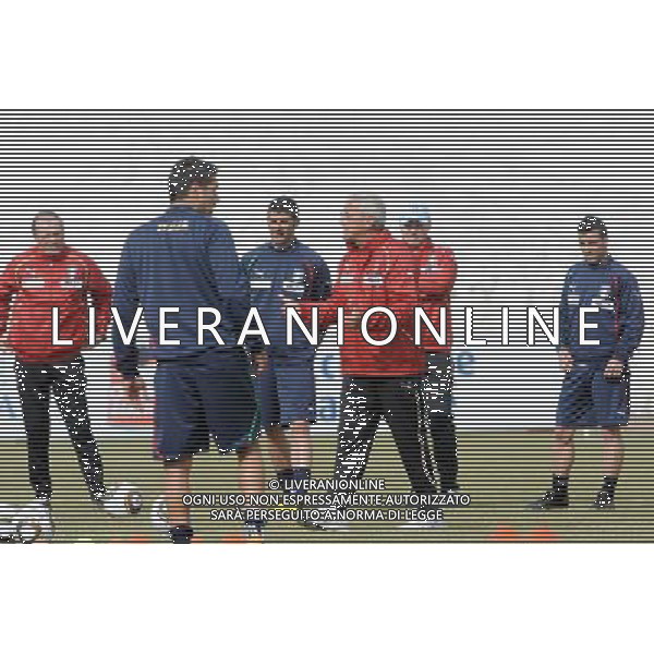 23-05-2010 Sestriere (TO) Allenamento Nazionale Pre Mondiale 2010 Nella foto:Lippi ©falzone/ALDO LIVERANI