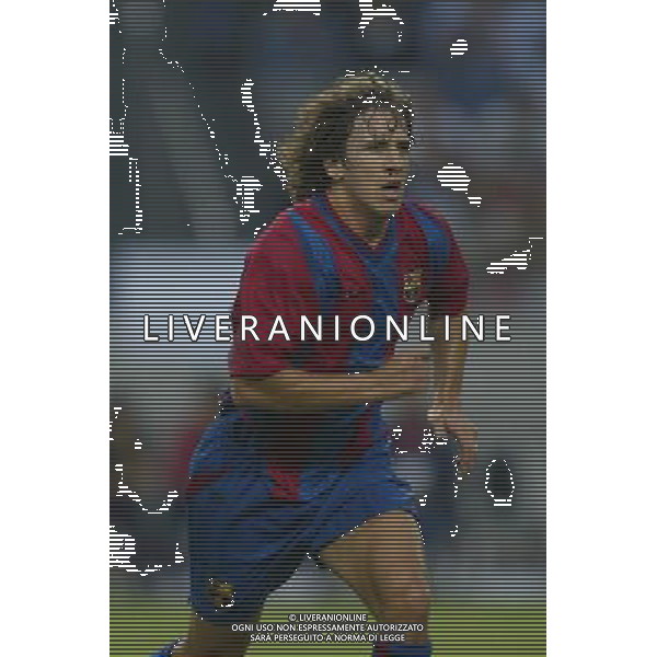 BARCELLONA CALCIO 2003 NELLA FOTO PUYOL CARLES FOTO ALDO LIVERANI