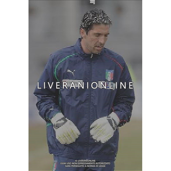 23-05-2010 Sestriere (TO) Allenamento Nazionale Pre Mondiale 2010 Nella foto: Buffon ©falzone/ALDO LIVERANI