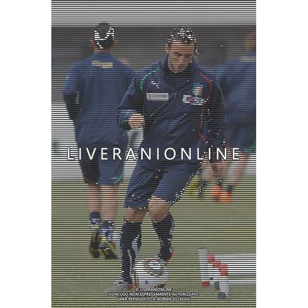 23-05-2010 Sestriere (TO) Allenamento Nazionale Pre Mondiale 2010 Nella foto: Pazzini ©falzone/ALDO LIVERANI