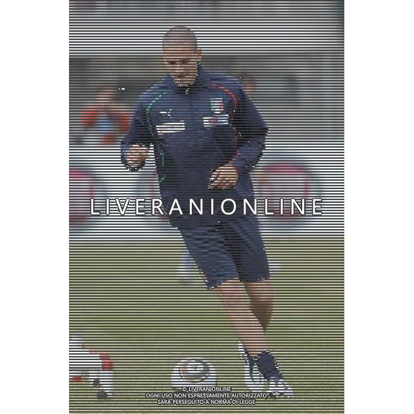 23-05-2010 Sestriere (TO) Allenamento Nazionale Pre Mondiale 2010 Nella foto: Bonucci ©falzone/ALDO LIVERANI