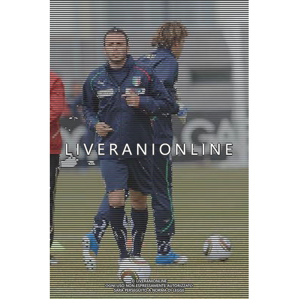 23-05-2010 Sestriere (TO) Allenamento Nazionale Pre Mondiale 2010 Nella foto: Pazzini ©falzone/ALDO LIVERANI