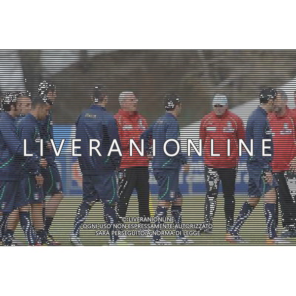 23-05-2010 Sestriere (TO) Allenamento Nazionale Pre Mondiale 2010 Nella foto: Lippi ©falzone/ALDO LIVERANI