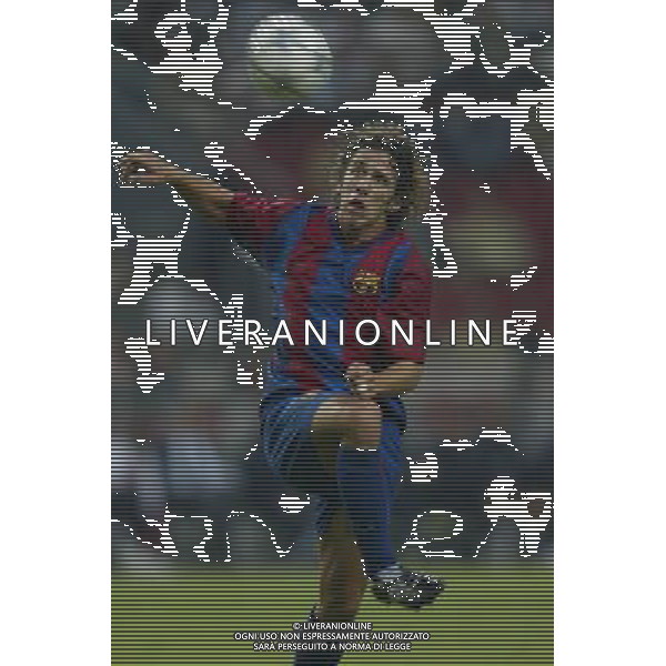 BARCELLONA CALCIO 2003 NELLA FOTO PUYOL CARLES FOTO ALDO LIVERANI