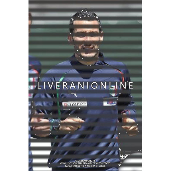 Sestriere 25-05-2010 Preparazione Nazionale Italiana Nella Foto: Zambrotta ©Alessandro Falzone/ALDO LIVERANI