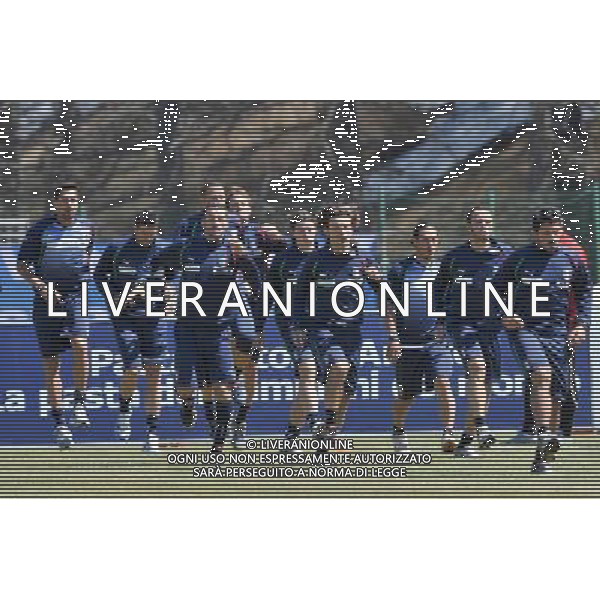 Sestriere 25-05-2010 Preparazione Nazionale Italiana Nella Foto: il gruppo in allenamento ©Alessandro Falzone/ALDO LIVERANI