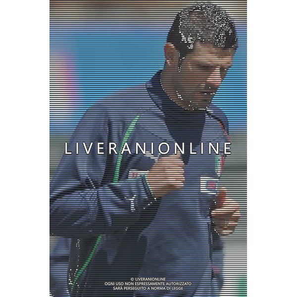 Sestriere 25-05-2010 Preparazione Nazionale Italiana Nella Foto: Iaquinta ©Alessandro Falzone/ALDO LIVERANI