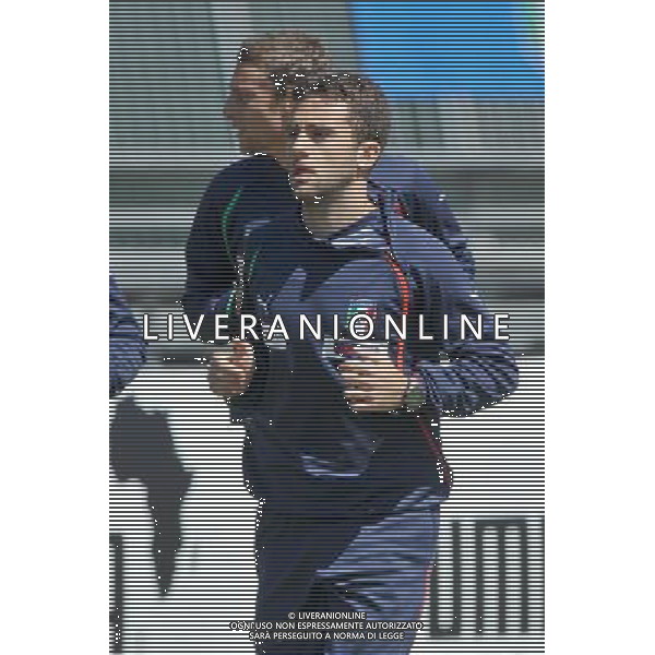 Sestriere 25-05-2010 Preparazione Nazionale Italiana Nella Foto: Giuseppe rossi e Marchisio ©Alessandro Falzone/ALDO LIVERANI