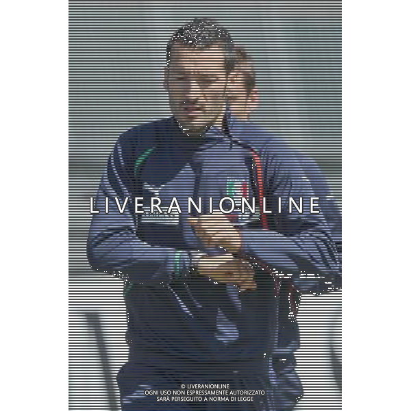 Sestriere 25-05-2010 Preparazione Nazionale Italiana Nella Foto: Zambrotta ©Alessandro Falzone/ALDO LIVERANI