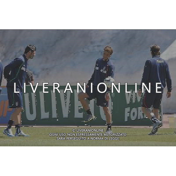 Sestriere 25-05-2010 Preparazione Nazionale Italiana Nella Foto: Iaquinta e Gilardino ©Alessandro Falzone/ALDO LIVERANI