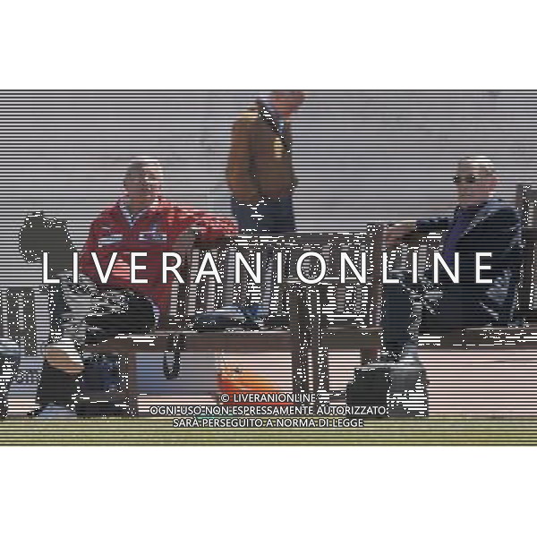 Sestriere 25-05-2010 Preparazione Nazionale Italiana Nella Foto: Lippi e riva ©Alessandro Falzone/ALDO LIVERANI