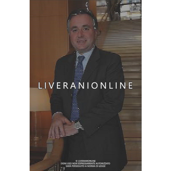 MILANO 25/5/2010 HOTEL FOUR SEASON VIA DEL GESU\' 11th ITALIAN CONFERENCE ITALIAN CHAMPIONS NELLA FOTO FLAVIO VALERI CHIEF COUNTRY OFFICER DEUTSCHE BANK FOTO ROMANO/AG ALDO LIVERANI